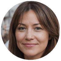 Attractive brunnette smiling